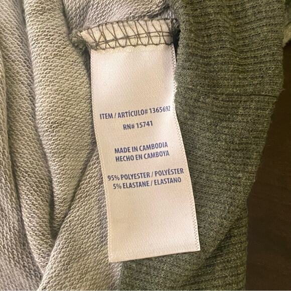 Splendid Size Medium Green Camouflage Pullover Sweatshirt - Picture 5 of 5